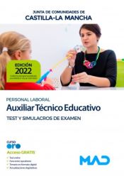 Portada de Auxiliar Técnico Educativo (Personal Laboral). Test y simulacros de examen. Junta de Comunidades Castilla-La Mancha