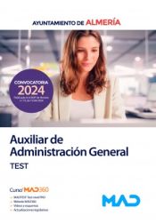 Portada de Auxiliar de Administración General. Test. Ayuntamiento de Almería