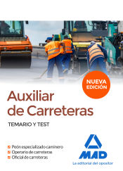 Portada de Auxiliar de Carreteras. Temario y Test