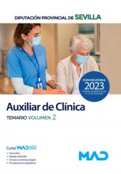 Portada de Auxiliar de Clínica. Temario volumen 2. Diputación Provincial de Sevilla