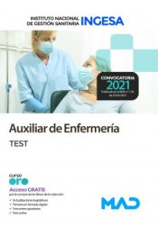 Portada de Auxiliar de Enfermería. Test. Instituto Nacional de Gestión Sanitaria (INGESA)