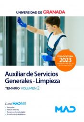 Portada de Auxiliar de Servicios Generales - Limpieza. Temario volumen 2. Universidad de Granada