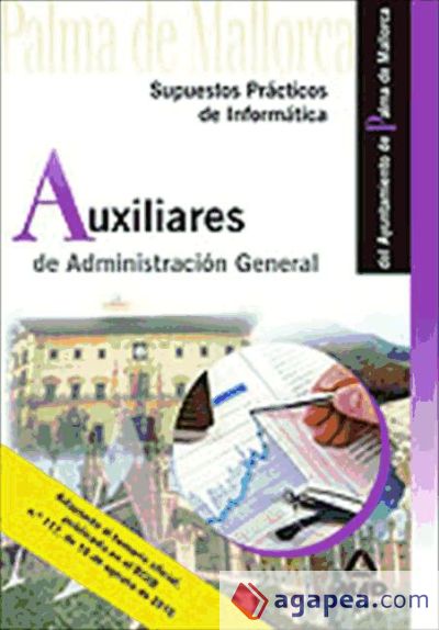 Auxiliares de administración general del ayuntamiento de palma de mallorca. Supuestos prácticos de informática