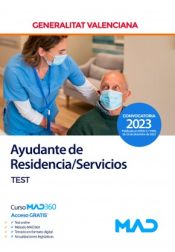 Portada de Ayudante de Residencia/Servicios. Test. Generalitat Valenciana