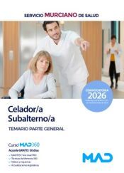 Portada de Celador/Subalterno. Temario General. Servicio Murciano de Salud (SMS)