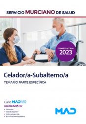 Portada de Celador/Subalterno. Temario parte específica. Servicio Murciano de Salud (SMS)