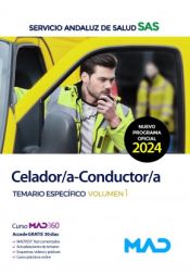 Portada de Celador/a-Conductor/a. Temario Específico Volumen 1. Servicio Andaluz de Salud (SAS)