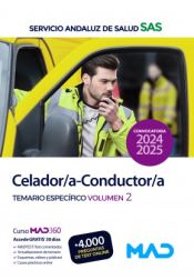 Portada de Celador/a-Conductor/a. Temario Específico volumen 2. Servicio Andaluz de Salud (SAS)
