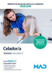 Portada de Celador/a. Temario volumen 2. Servicio de Salud de Castilla-La Mancha (SESCAM)
