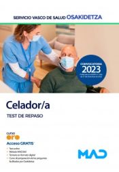 Portada de Celador/a. Test de repaso. Servicio Vasco de Salud (Osakidetza)