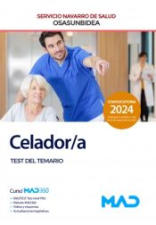 Portada de Celador/a. Test del temario. Servicio Navarro de Salud (Osasunbidea)