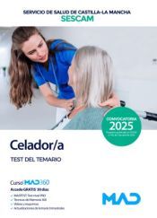 Portada de Celador/a. Test del temario. Servicio de Salud de Castilla-La Mancha (SESCAM)
