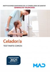 Portada de Celador/a. Test parte común. Instituciones Sanitarias de la Conselleria de Sanidad de la Comunidad Valenciana