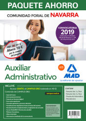 Portada de Compra anticipada Paquete Ahorro Auxiliar Administrativo de la Comunidad Foral de Navarra