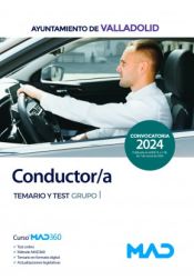 Portada de Conductor/a. Temario y Test Grupo I. Ayuntamiento de Valladolid