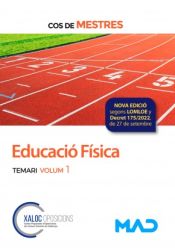 Portada de Cos de Mestres. Educació Física. Temari volum 1