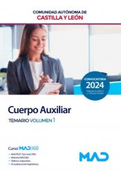 Portada de Cuerpo Auxiliar de la Administración. Temario volumen 1. Comunidad Autónoma de Castilla y León