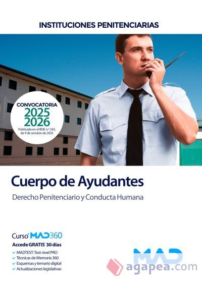 Cuerpo de Ayudantes de Instituciones Penitenciarias. Derecho Penitenciario y Conducta Humana. Instituciones Penitenciarias (Ministerio del Interior) Cuerpo de Ayudantes de Instituciones Penitenciarias. Derecho Penitenciario y Conducta Humana. Instituciones Penitenciarias (Ministerio del Interior)