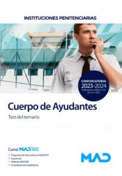 Portada de Cuerpo de Ayudantes de Instituciones Penitenciarias. Test del temario. Instituciones Penitenciarias (Ministerio del Interior)