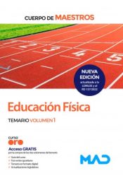 Portada de Cuerpo de Maestros. Educación Física. Temario volumen 1