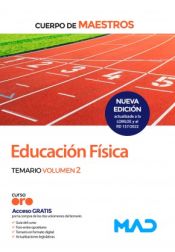 Portada de Cuerpo de Maestros. Educación Física. Temario volumen 2