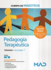 Portada de Cuerpo de Maestros. Pedagogía Terapéutica. Temario volumen 1