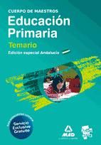 Portada de Cuerpo de maestros. Educación primaria. Temario. Edición especial andalucía