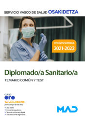 Portada de Diplomado Sanitario. Temario común y Test. Servicio Vasco de Salud (Osakidetza)