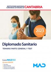 Portada de Diplomado/a Sanitario. Temario parte general y test. Instituciones Sanitarias de la Comunidad Autónoma de Cantabria