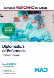 Portada de Diplomado/a en Enfermería. Test del temario. Servicio Murciano de Salud (SMS)