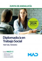 Portada de Diplomado/a en Trabajo Social. Test del temario. Junta de Andalucía