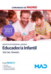 Portada de Educador infantil grupo iii (accesos libre y estabilización). test del temario específico