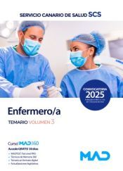 Portada de Enfermera/o. Temario volumen 3. Servicio Canario de Salud