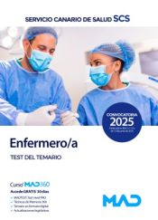 Portada de Enfermera/o. Test del temario. Servicio Canario de Salud