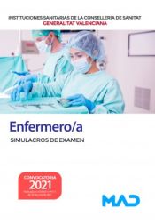 Portada de Enfermero/a. Simulacros de examen. Instituciones Sanitarias de la Conselleria de Sanidad de la Comunidad Valenciana