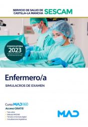 Portada de Enfermero/a. Simulacros de examen. Servicio de Salud de Castilla-La Mancha (SESCAM)