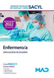 Portada de Enfermero/a. Simulacros de examen. Servicio de Salud de Castilla y León (SACYL)