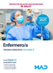 Portada de Enfermero/a. Temario Espec&iacute;fico volumen 2. Servicio de Salud de Las Illes Balears (IB SALUT)