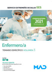 Portada de Enfermero/a. Temario específico volumen 3. Servicio Extremeño de Salud (SES)