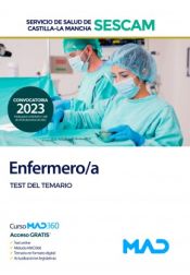 Portada de Enfermero/a. Test del temario. Servicio de Salud de Castilla-La Mancha (SESCAM)