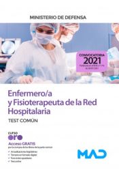 Portada de Enfermero/a y Fisioterapeuta de la Red Hospitalaria. Test Común. Ministerio de Defensa