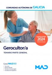 Portada de Escala de Gerocultor/a. Temario parte general. Comunidad Autónoma de Galicia