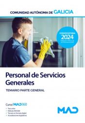 Portada de Escala de Personal de Servicios Generales (PSX). Temario parte general. Comunidad Autónoma de Galicia