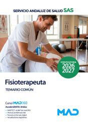 Portada de Fisioterapeuta. Temario com&uacute;n. Servicio Andaluz de Salud (SAS)