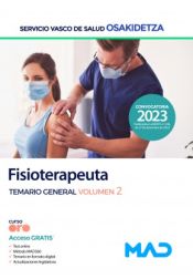 Portada de Fisioterapeuta. Temario general volumen 2. Servicio Vasco de Salud (Osakidetza)