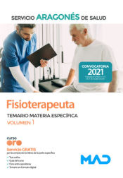 Portada de Fisioterapeuta. Temario materia específica volumen 1. Servicio Aragonés de Salud (SALUD)