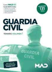 Portada de Guardia Civil Promoción 131. Temario volumen 1