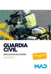 Portada de Guardia Civil. Simulacros de examen volumen 2