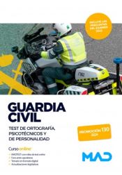 Portada de Guardia Civil. Test de Ortografía, Psicotécnicos y de Personalidad