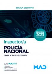 Portada de Inspector/a de Policía Nacional. Simulacros de examen